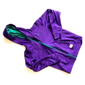Purple and Green Nike Jacket